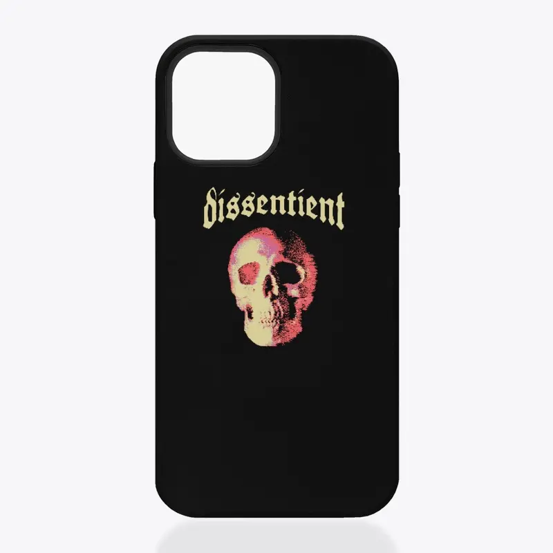 Dissentient Skull iPhone Case